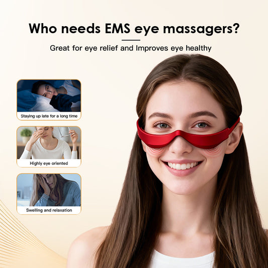 Masseur Oculaire Luminothérapie Rouge 3D – Cernes & Poches