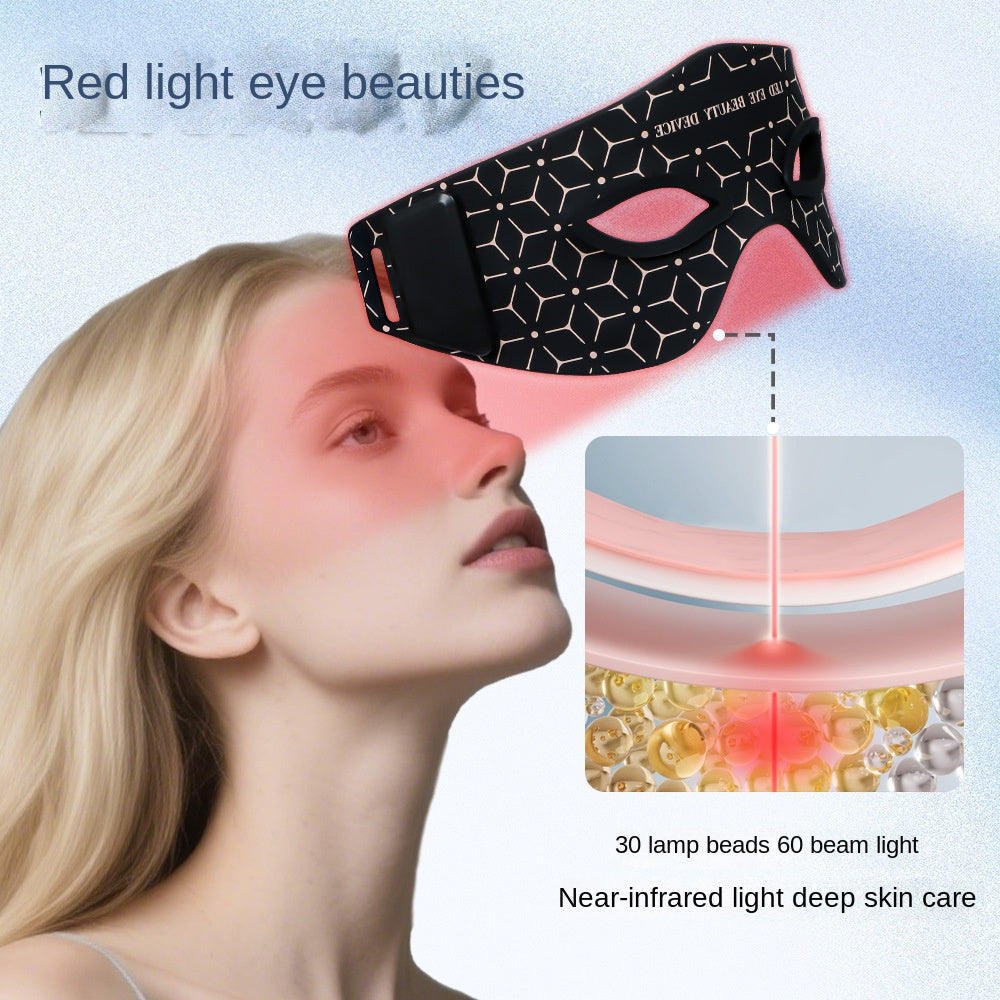 Masseur oculaire portable luminothérapie rouge