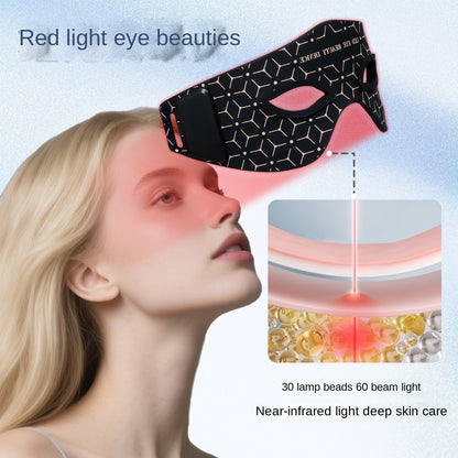 Masseur oculaire portable luminothérapie rouge