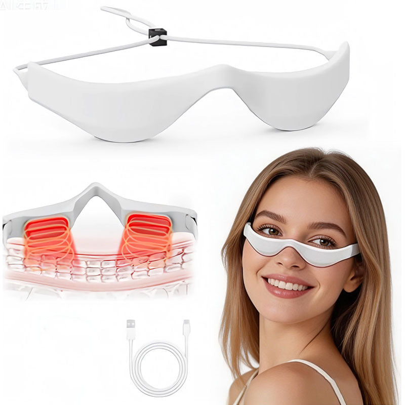 Masseur oculaire luminothérapie rouge 3D cernes et poches