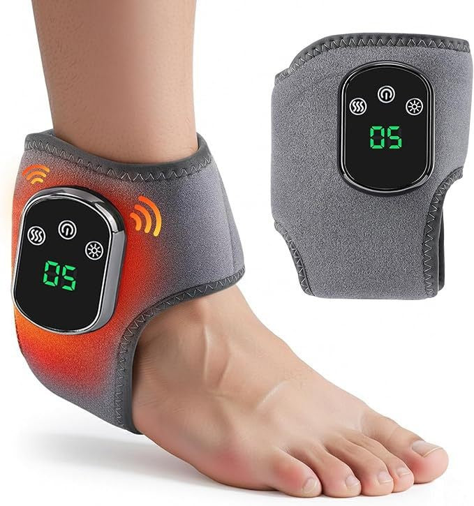 Masseur Chauffant à Vibration pour Pieds & Chevilles