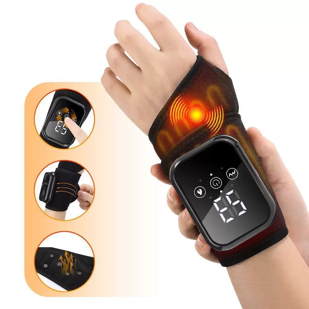 Masseur Chauffant EMS pour Mains & Poignets