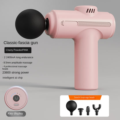 Mini Pistolet de Massage Rechargeable – Soulagement Musculaire en Profondeur