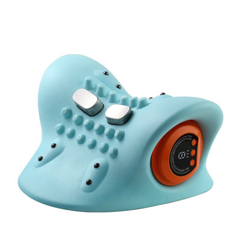 Oreiller de massage cou et épaules EMS chauffant