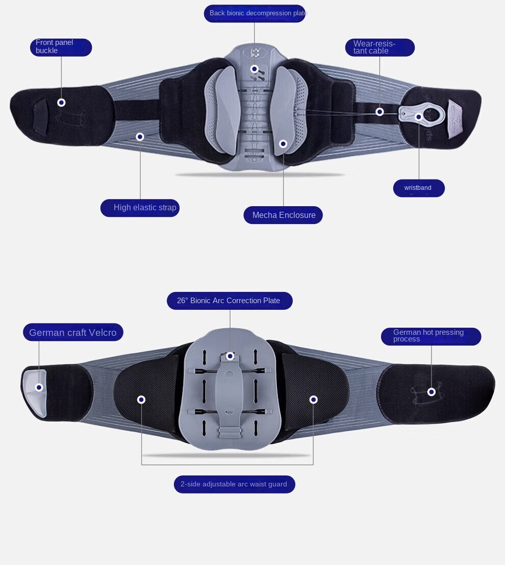Ceinture Lombaire Médicale – Récupération Hernie Discale & Post-Opératoire