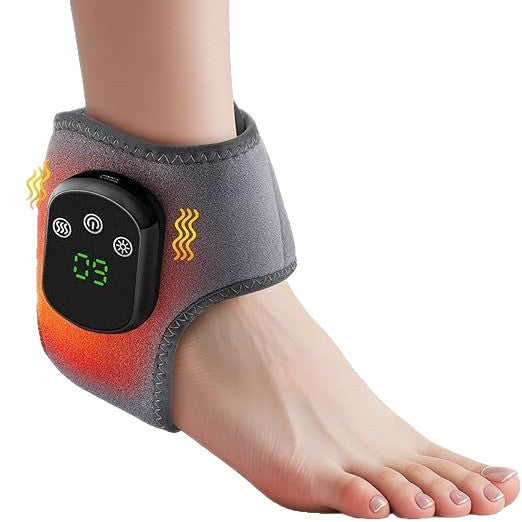 Masseur chauffant à vibration pour pieds et chevilles