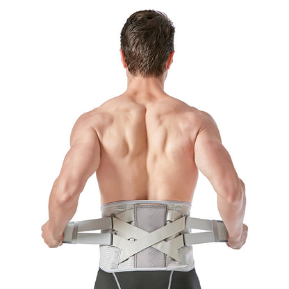 Ceinture lombaire respirante avec plaques d'acier