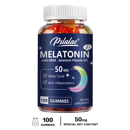 Melatonin Gummies 50mg  - Favoriser le sommeil profond